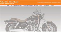 Desktop Screenshot of clydefessler.com
